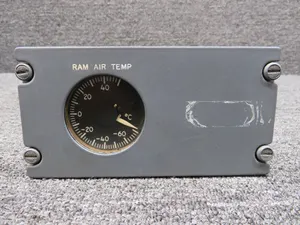 2488604-3 Learjet Ram Air Temperature Indicator with Panel